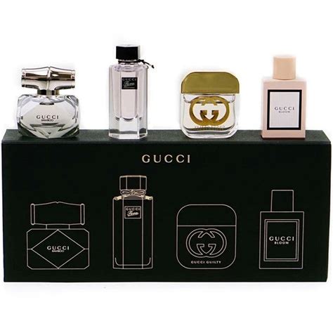 gucci mini gift set spray.